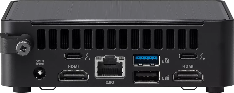 Kompjuter mini ASUS NUC 14 Pro RNUC14RVHV700002I, Intel Core Ultra 7 165H vPro, Intel Arc, pa RAM/pa SSD/pa OS, i zi