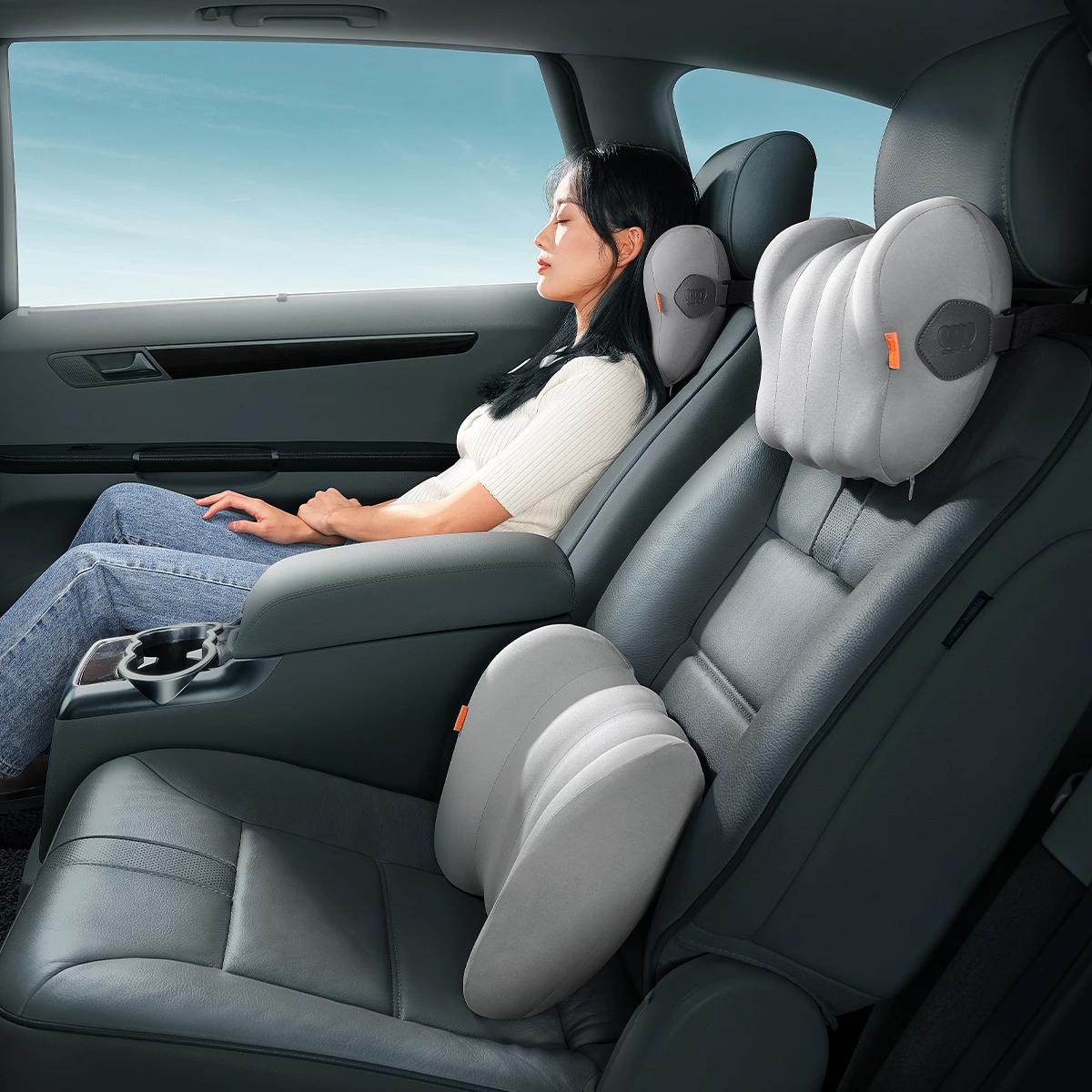 Jastëk lumbar Baseus ComfortRide CNYZ000013, gri