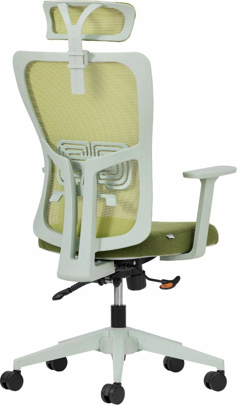 Karrige zyre ergonomike, ngjyrë e gjelbër, Skye Decor, 126 cm