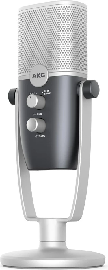 Mikrofon AKG Ara, USB kondensator profesional, blu-argjendtë