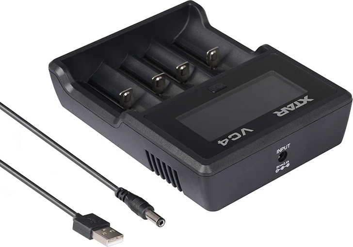 Bateri shtëpiake XTAR VC4, USB