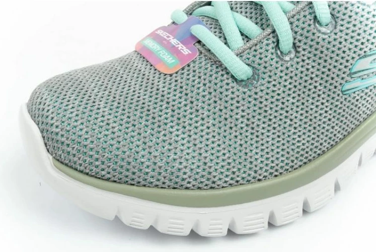 Atlete femra Skechers, të hirit