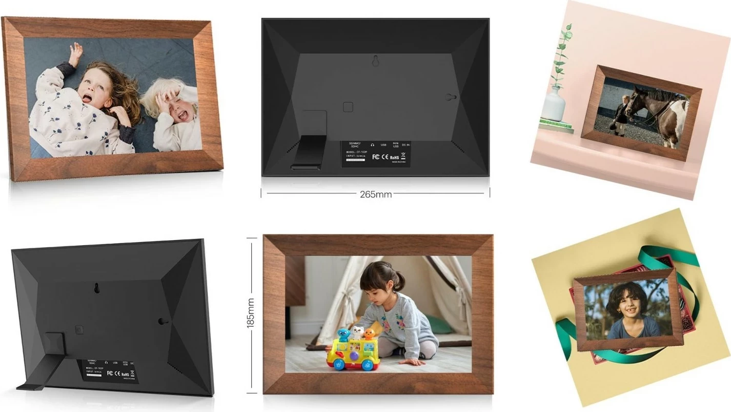 Kornizë dixhitale Kodak CF102P, 32GB, WiFi, kafe