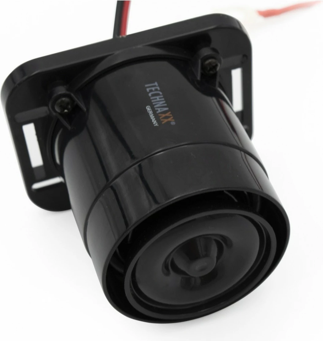 Alarm veture Technaxx TX-168, universal, me telekomandë, i zi