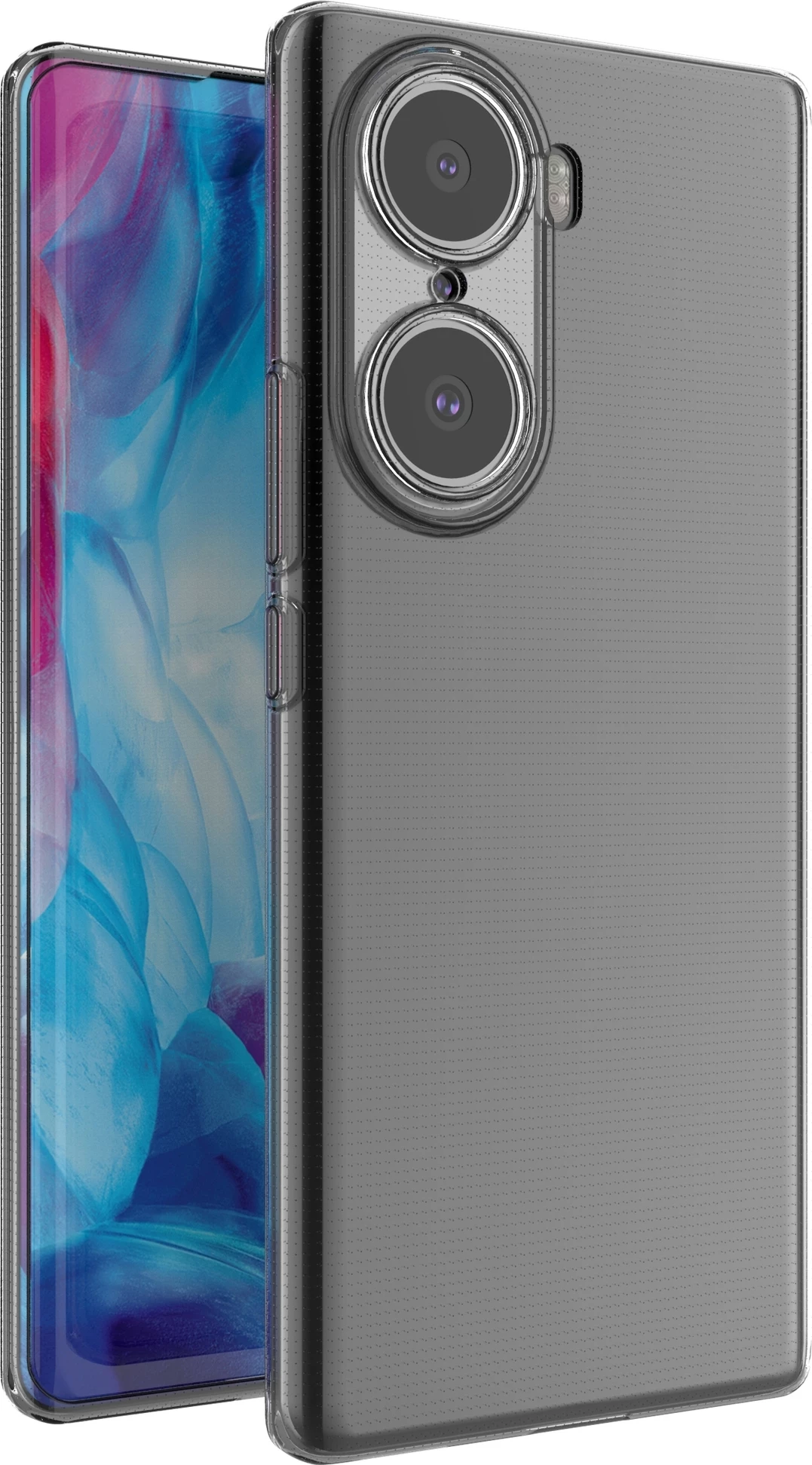 Mbështjellës Hurtel Ultra Clear 0.5mm për Honor 60 Pro, Transparent