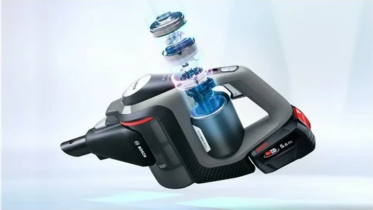 Fshesë me korrent Bosch Serie 8 BSS825MULT, 2-në-1, pa qese, Gri