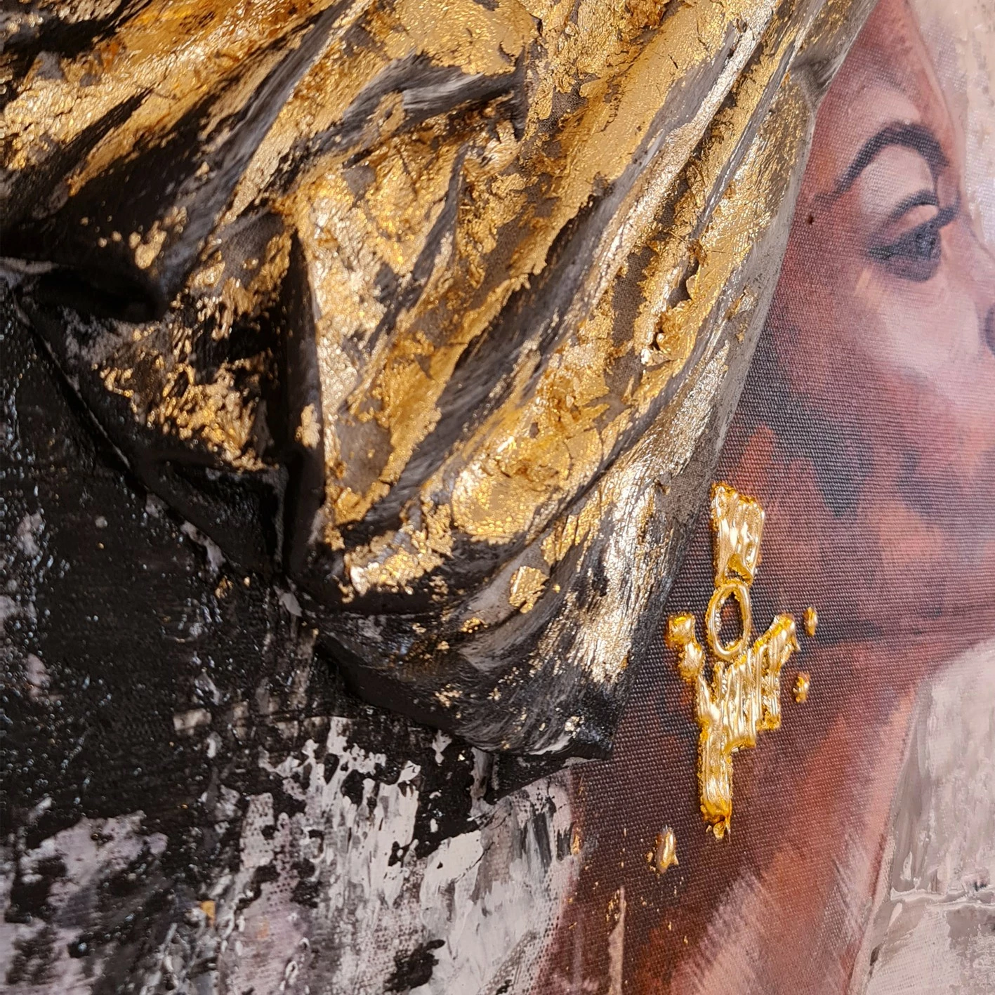 Pikturë dekorative me vaj, Wallity, OPL340522 - 120x120cm