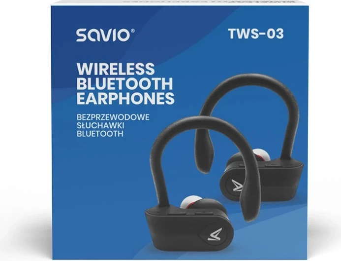 Dëgjuese Savio TWS-03, të zeza