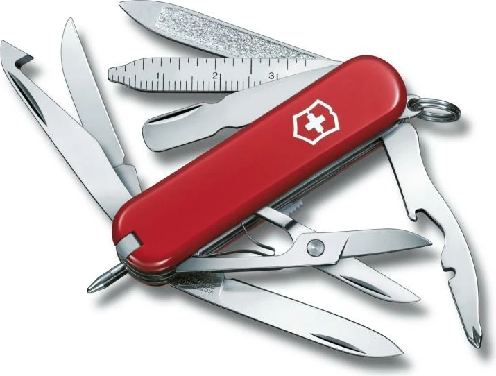 Multitool Victorinox MiniChamp 16 funksione 15 mm model 0.6385 i kuq