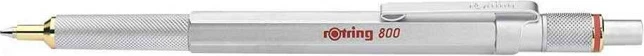 Stilolaps metalik rotring 800, medium, argjendtë