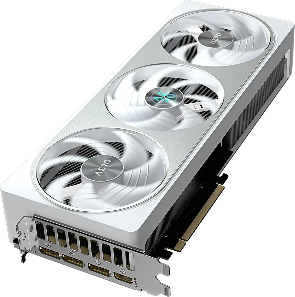 Kartelë grafike Gigabyte GeForce RTX 5070 AERO OC 12G, 12GB GDDR7, Bardhë