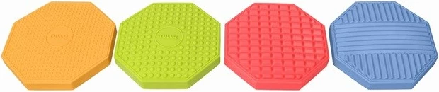 Disqe sensorike Tullo, set 4 copë, ngjyra të ndryshme