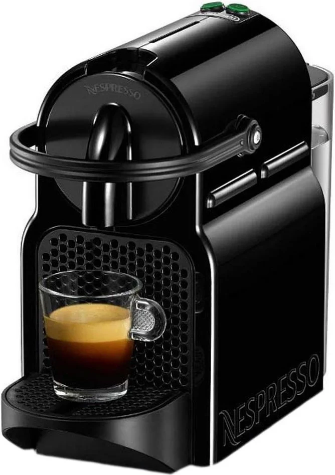 Aparat kafeje kapsula DeLonghi EN80B Inissia Nespresso, 1260 W, 0.7 L, nxehje 25 s, kontroll automatik sasie, e zezë