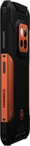 Celular myPhone Hammer Construction 2 5G Thermal, 128GB, portokalli