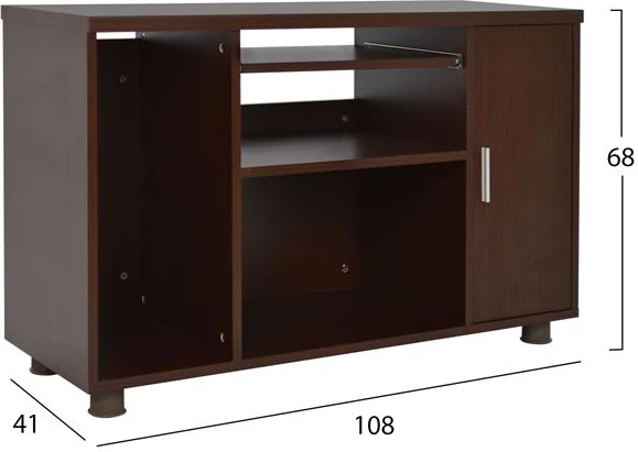 Dollap profesional për zyre, ngjyrë wenge, FH2051.12, 80x40x118 cm