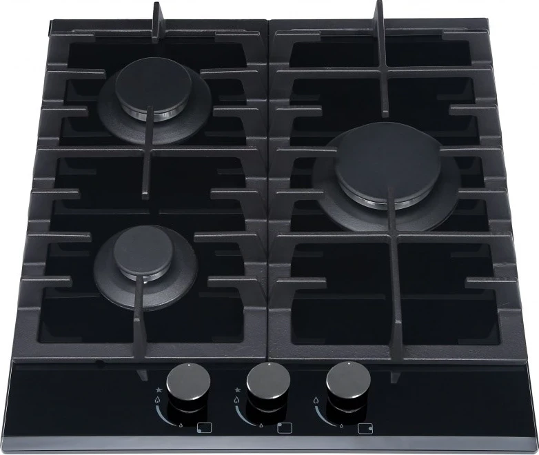 MPM 45-GMH-16 E zezë e integruar 45 cm 3 zona me gaz