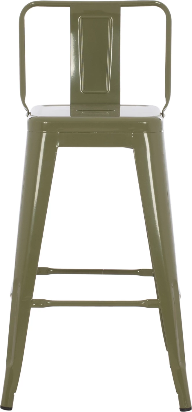 Karrige për bar, mesatare, metalike, FH8574.03, 42x42x98 cm. e gjelbër