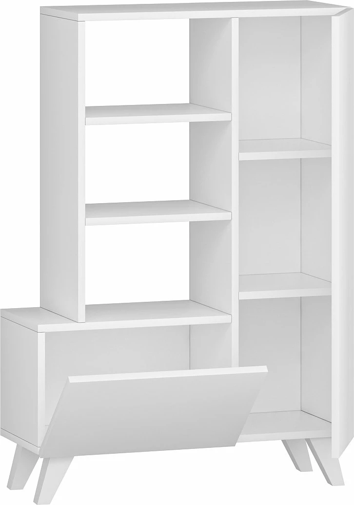 Dollap multifunksional, ngjyrë e bardhë, Agostina