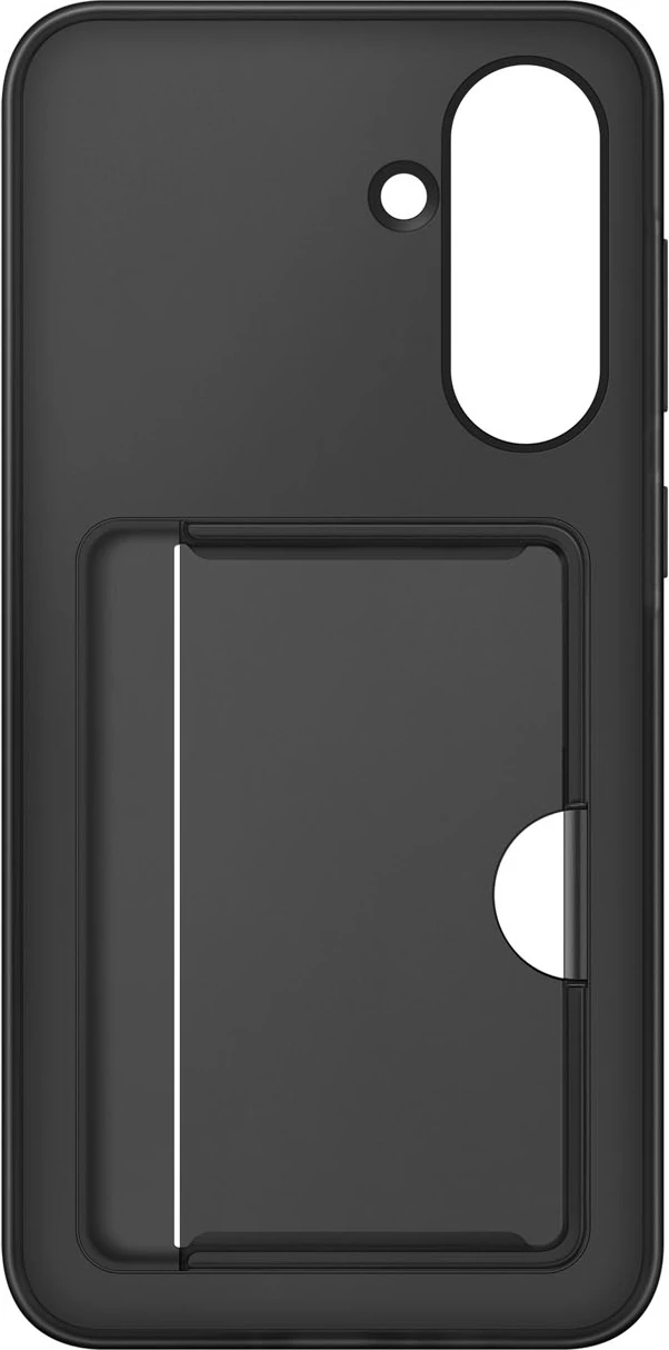 Mbështjellës Samsung EF-OA366TBEGWW për Galaxy A36 5G, me xhep kartelash, i zi