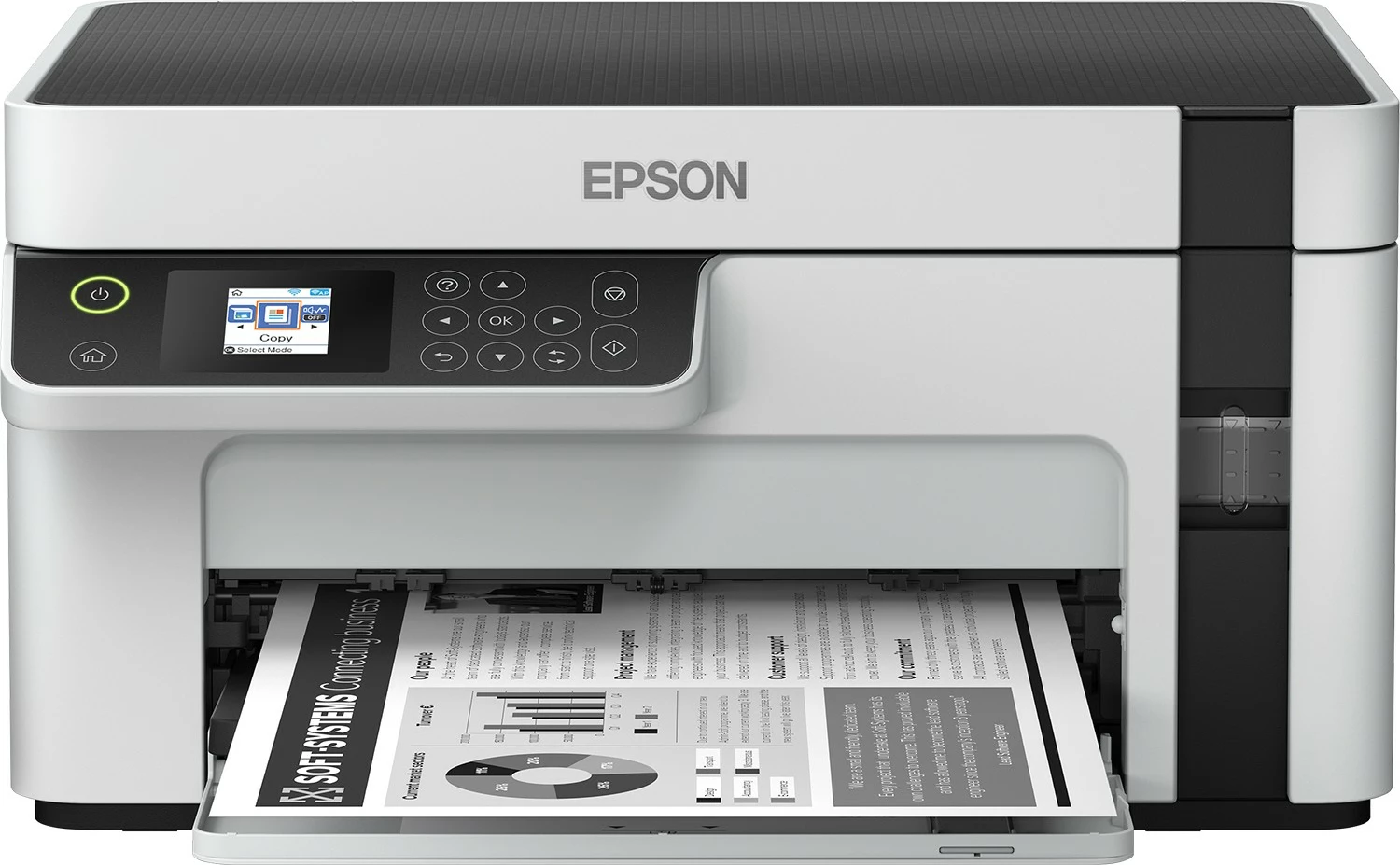 Printer multifunksional Epson EcoTank ET-M2120, A4, mono, Wi-Fi, tank boje