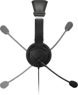 Kufje Kensington HiFi me mikrofon, USB, kontroll volumit, e zezë