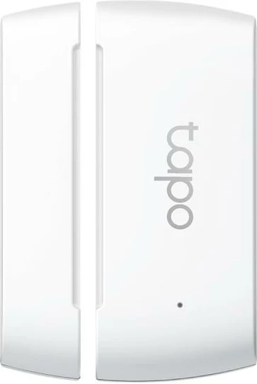 Sensor kontakti smart, TP-Link Tapo T110, për dyer/dritare, njoftime në aplikacion, i bardhë