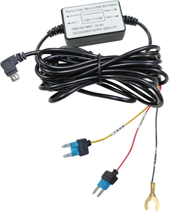 Set kabllo USB-C Azdome HT03 për video regjistrues makine, i zi