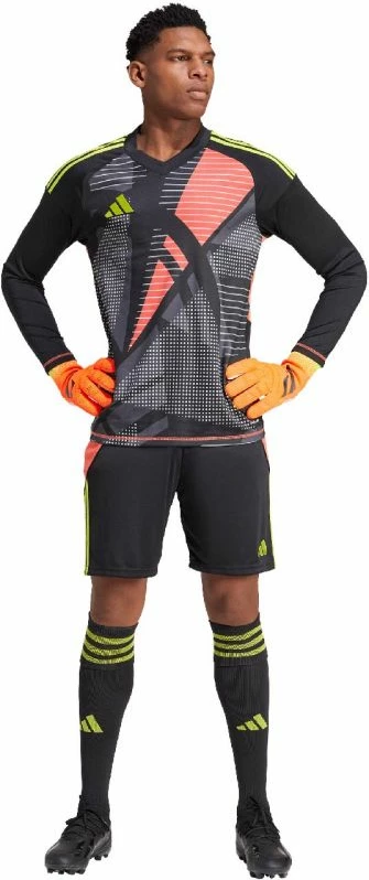 Shorce për meshkuj adidas Tiro 24, të zeza me portokalli