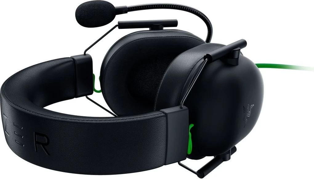 Kufje gaming Razer BlackShark V2 X USB, 7.1, të zeza-jeshile