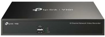 Regjistrues video rrjeti TP-Link VIGI NVR1008H 8 kanale deri 5 MP playback i sinkronizuar 4 kamera 1x SATA deri 10 TB 100 Mbps, e zezë