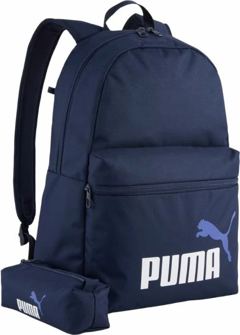 Çantë shpine Puma, për meshkuj femra fëmijë, ngjyrë e kaltër
