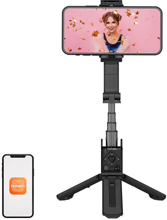 Gimbal Hohem iSteady Q për telefon, i zi