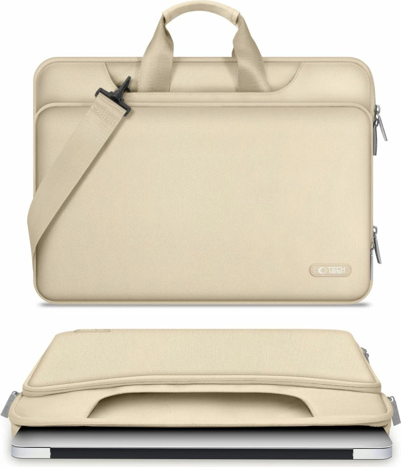 Çantë laptopi Tech-Protect PocketBag 13-14", Bezhe