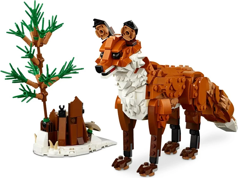 Set LEGO Creator 3-in-1 31154 Kafshët e pyllit: Dhelpra e kuqe