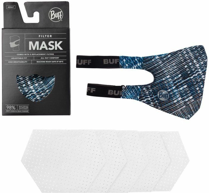 Maskë filtruese Buff, unisex, azir multi