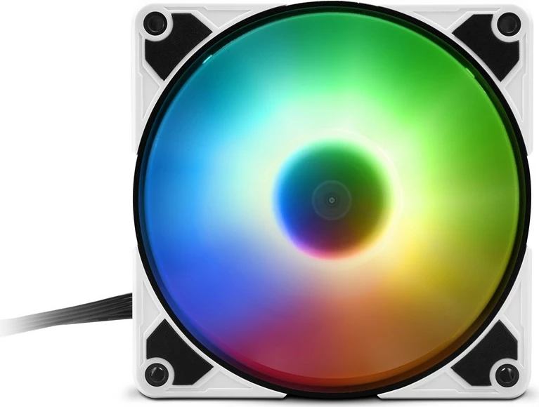 Ventilator kaze Sharkoon SilentStorm 120 PWM RGB, 120mm, transparent, RGB
