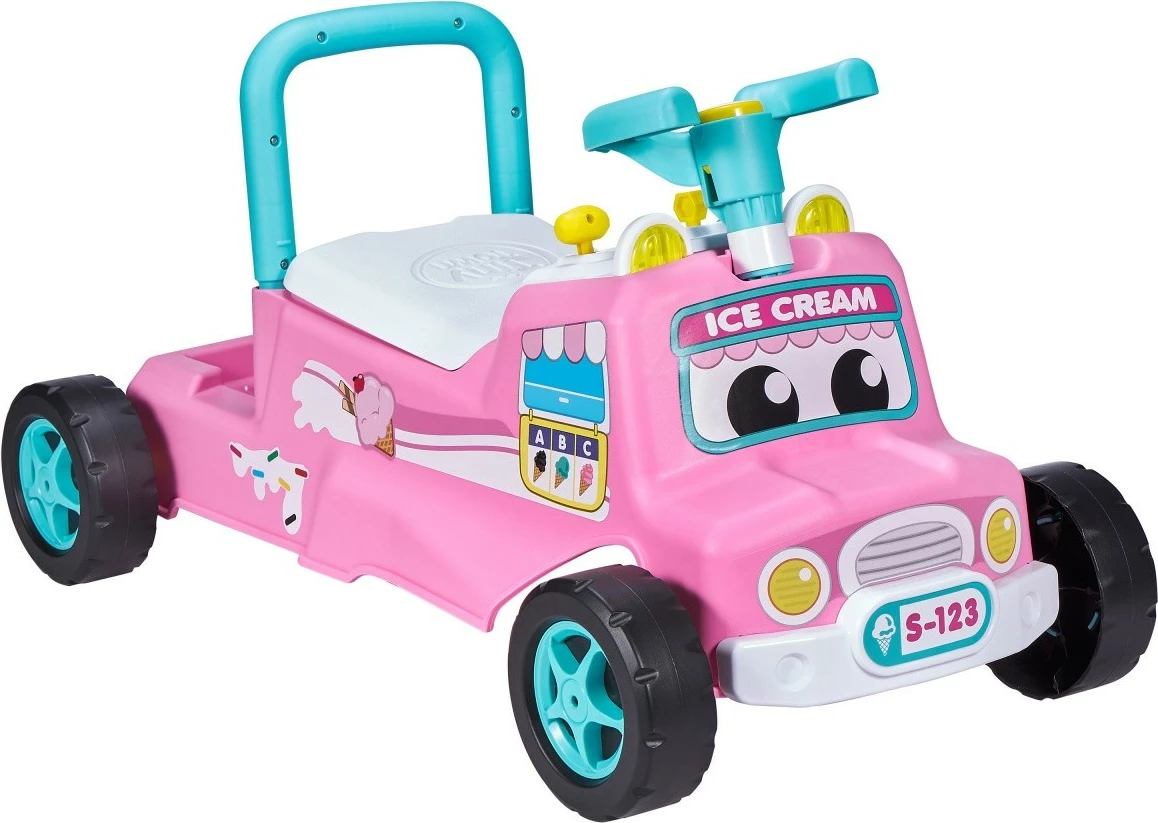 Ride-on ZURU Tiny Town Buggy interaktiv, plastikë, rozë