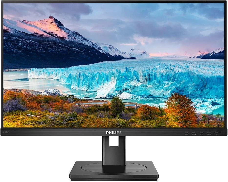 Monitor LED Philips S Line 242S1AE/00, 23.8 inç, Full HD, i zi