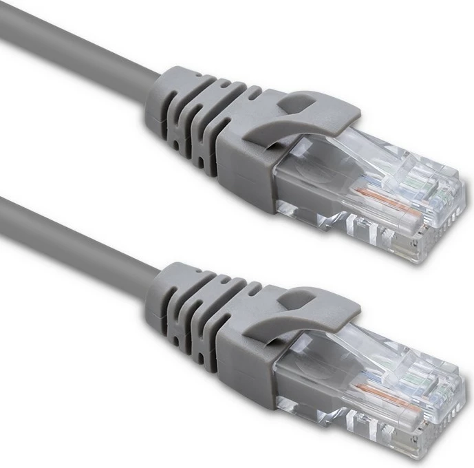 Kabllo rrjeti Qoltec CAT5e, 5m, RJ-45, Gri