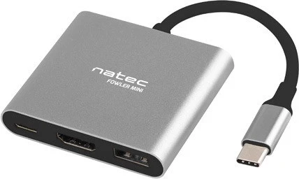 Portë Natec, USB-C PD, HDMI 4K