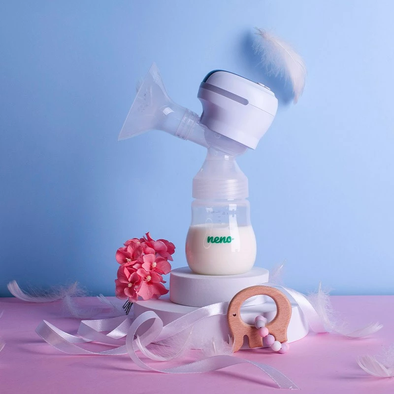 Pompë gjiri elektronike neno NENO ANGELO, 180 ml, Blu