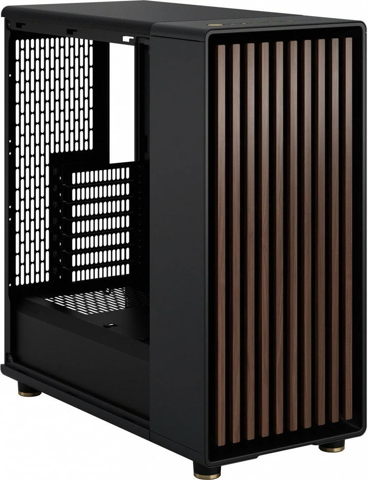 Kasë Fractal Design North Charcoal Black TG Light, ATX, xham i temperuar, e zezë