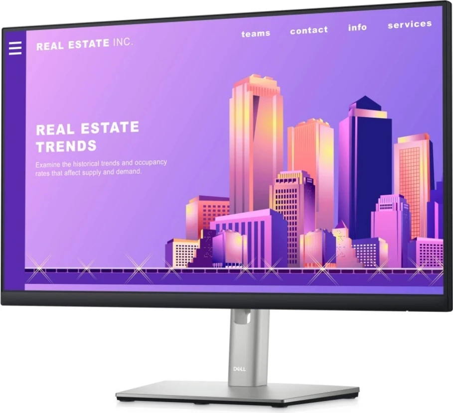 Monitor Dell P2422H, 23.8", Full HD, argjend