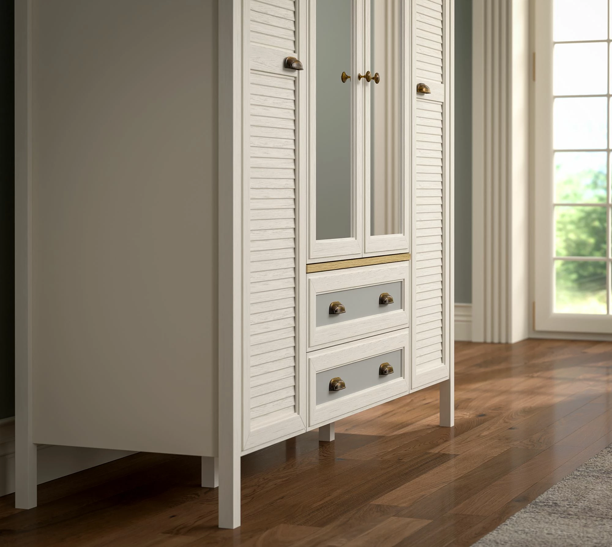 Dollap Skye Decor, FRN-21001, krem, lis, gri