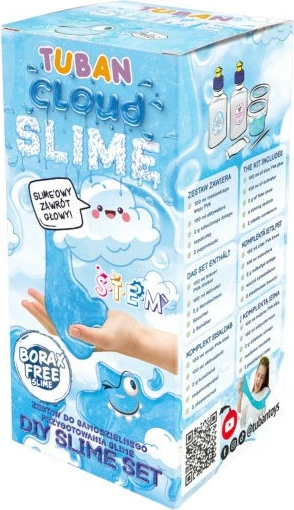 Set slime TUBAN Cloud Slime, TU3142, për fëmijë, kaltër