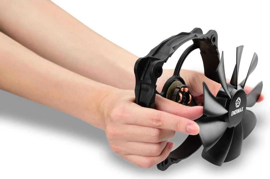 Cooler Enermax ETS-T50A-FSS 140mm, për procesor, i zi