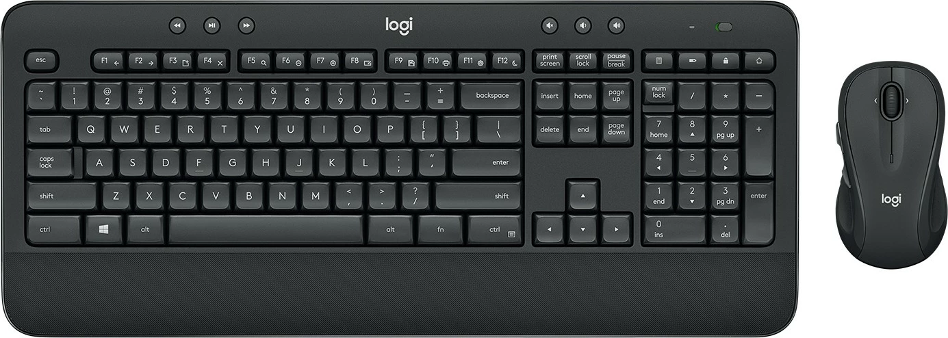Tastierë dhe maus Logitech MK545 ADVANCED, Wireless, QWERTY, E zezë