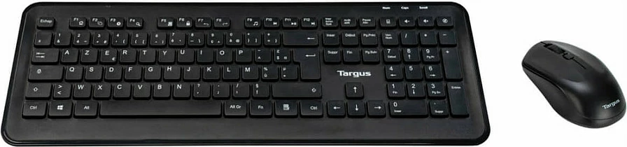 Set tastierë dhe maus Targus, full size, pa kabllo, AZERTY, frëngjisht, e zezë