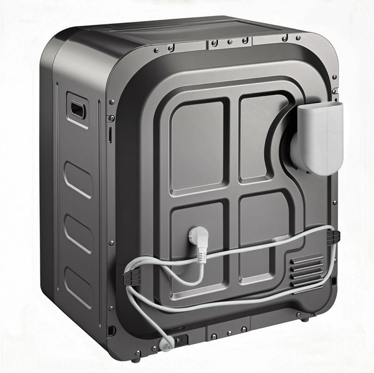 Tharëse rrobash me daulle, GreenBlue GB415, kapacitet 3 kg, 5 programe, zorrë ventilimi 50–160 cm, gri