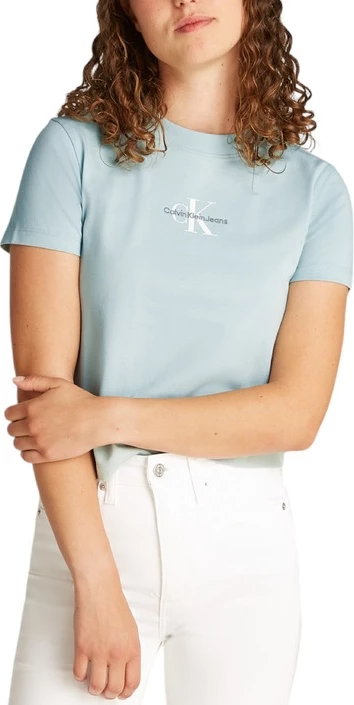 Maicë për femra Calvin Klein Jeans, e kaltër  [Madhësia: S]